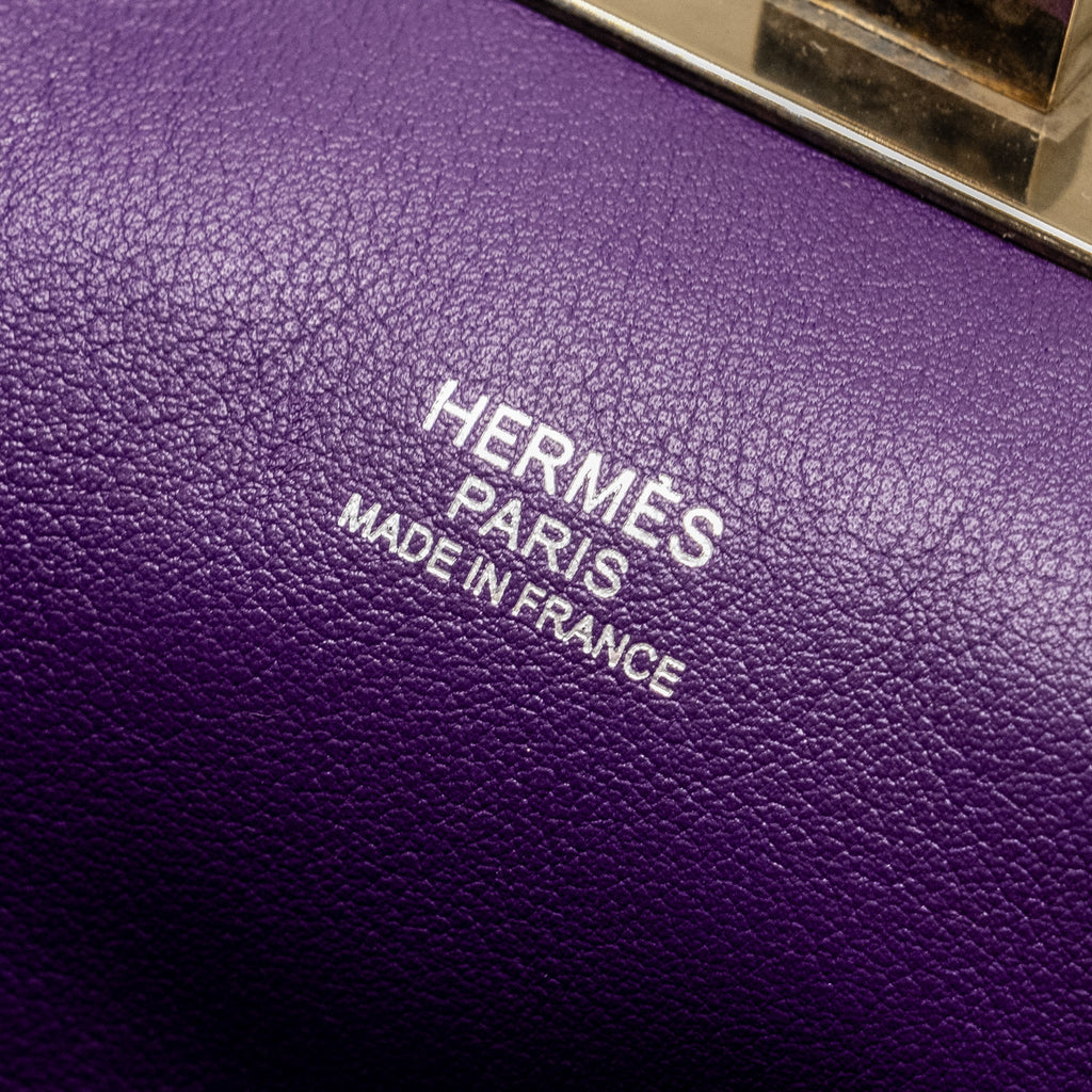 HERMES TOOLBOX 20 SWIFT VIOLET SHW