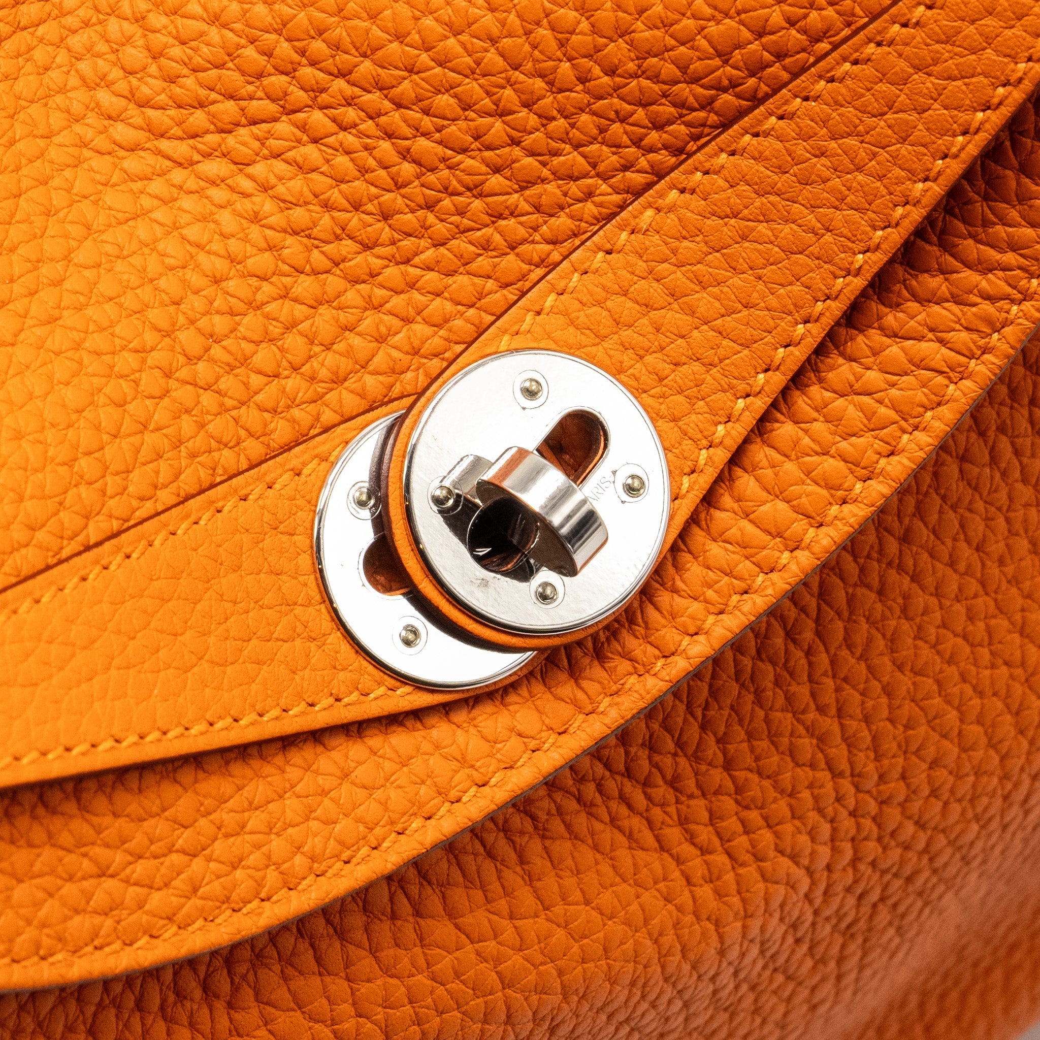 HERMES LINDY 26 CLEMENCE ORANGE SHW