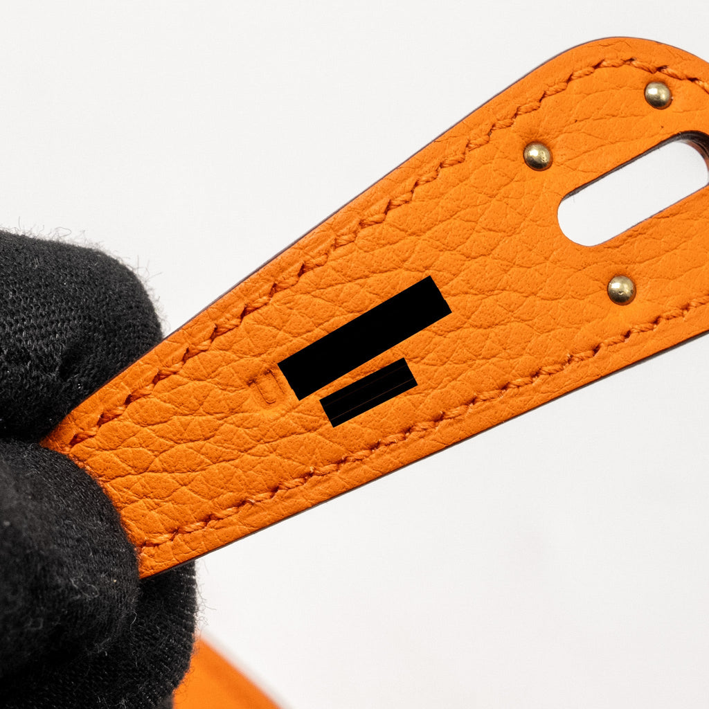 HERMES LINDY 26 CLEMENCE ORANGE SHW