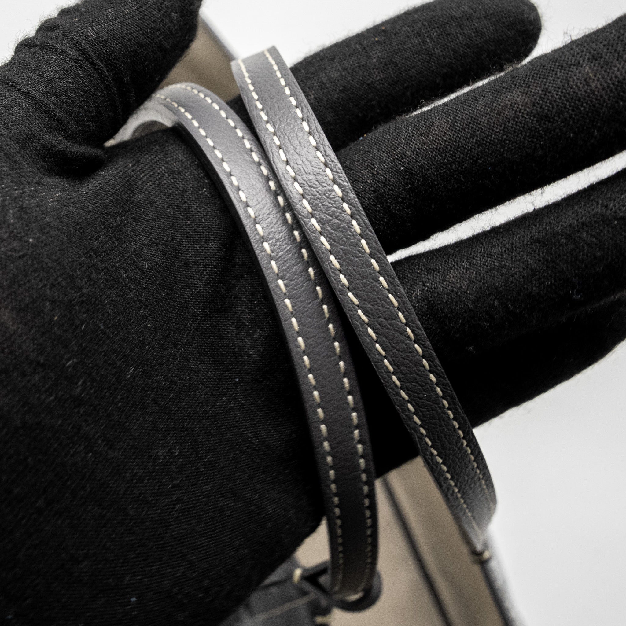 GOYARD SAINT LOUIS PM TOTE BAG GOYARDLINE CANVAS GREY SHW