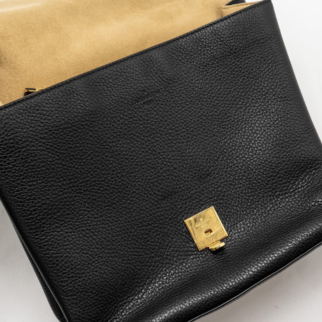 LOUIS VUITTON VOLTA BAG LEATHER BLACK GHW