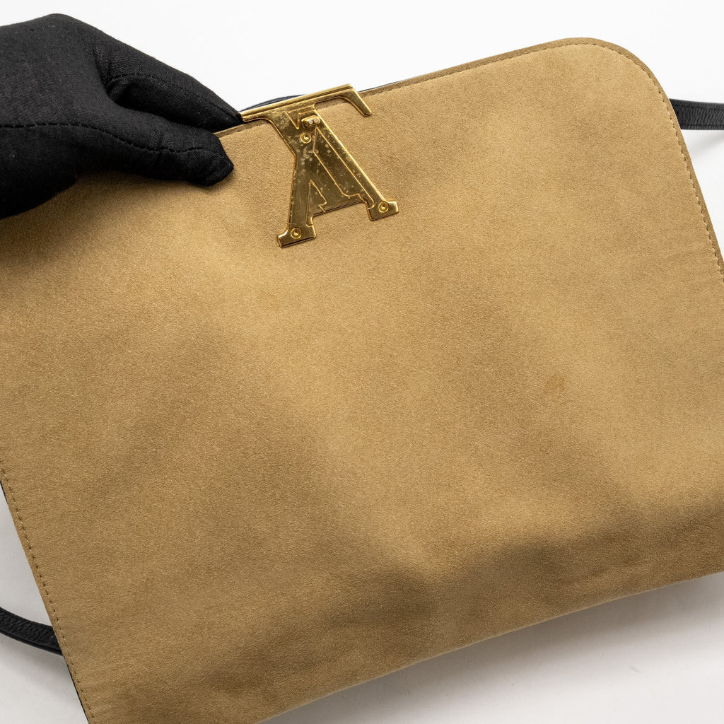LOUIS VUITTON VOLTA BAG LEATHER BLACK GHW