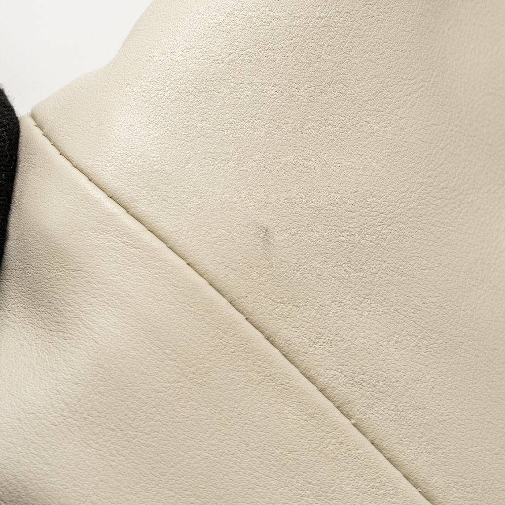 BOTTEGA VENETA THE POUCH CALFSKIN WHITE GHW
