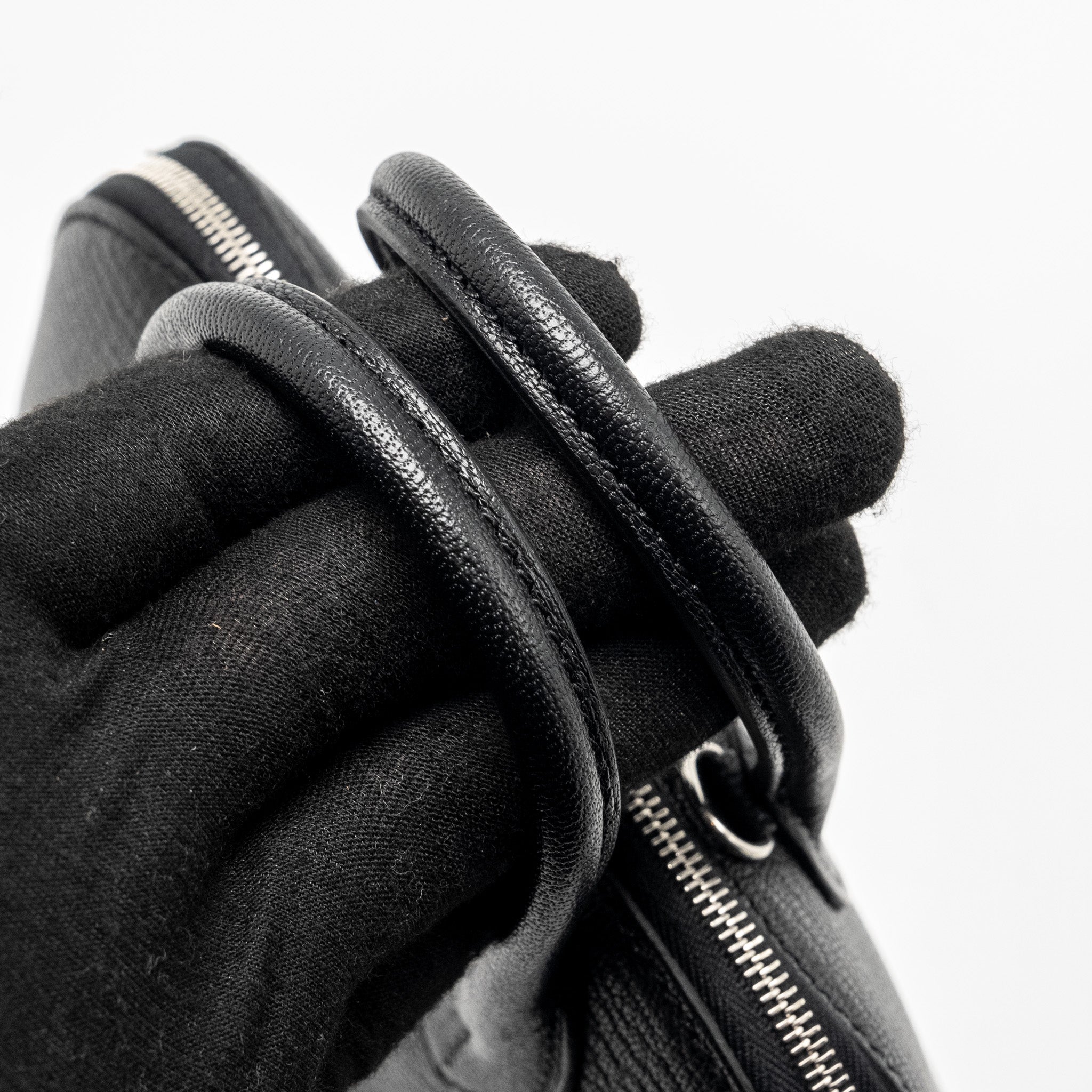HERMES MINI BOLIDE CHEVRE MYSORE BLACK SHW