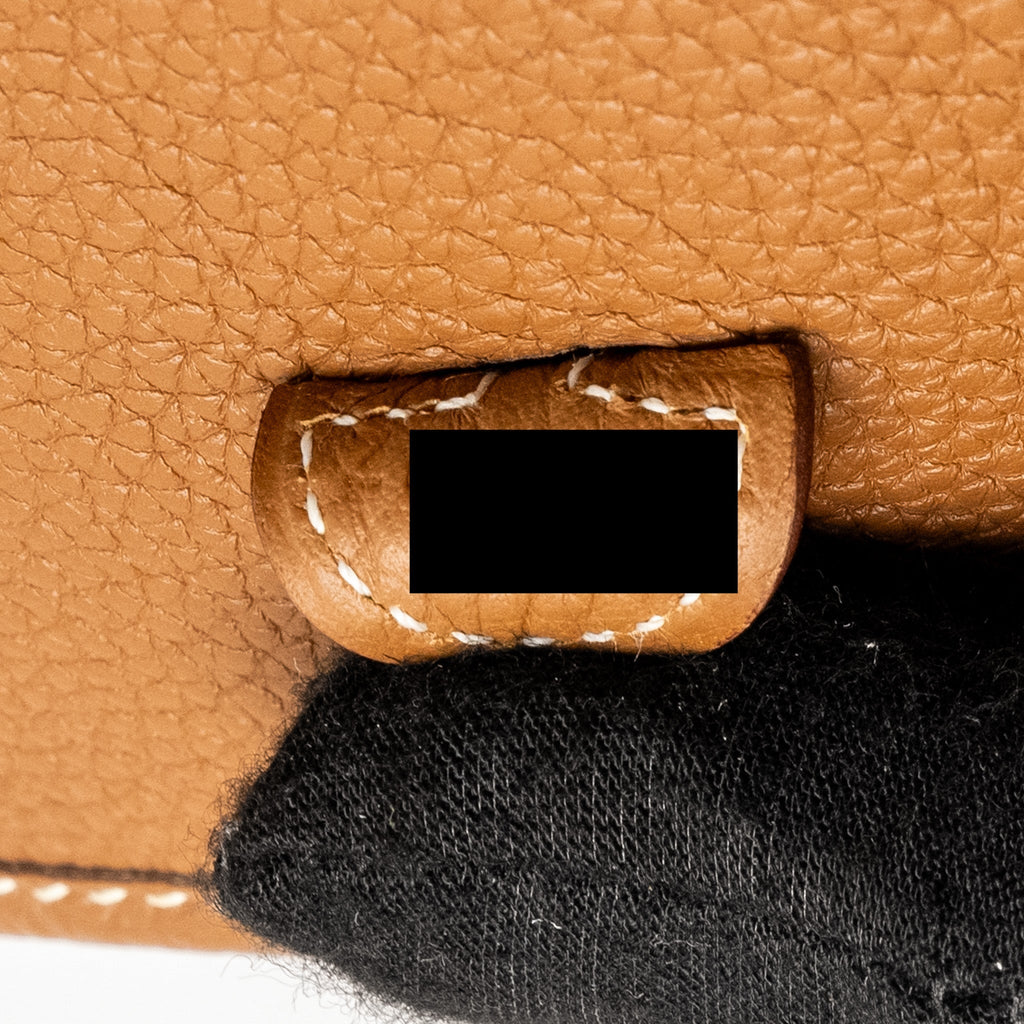 HERMES MINI EVELYNE TAURILLON MAURICE GOLD GHW