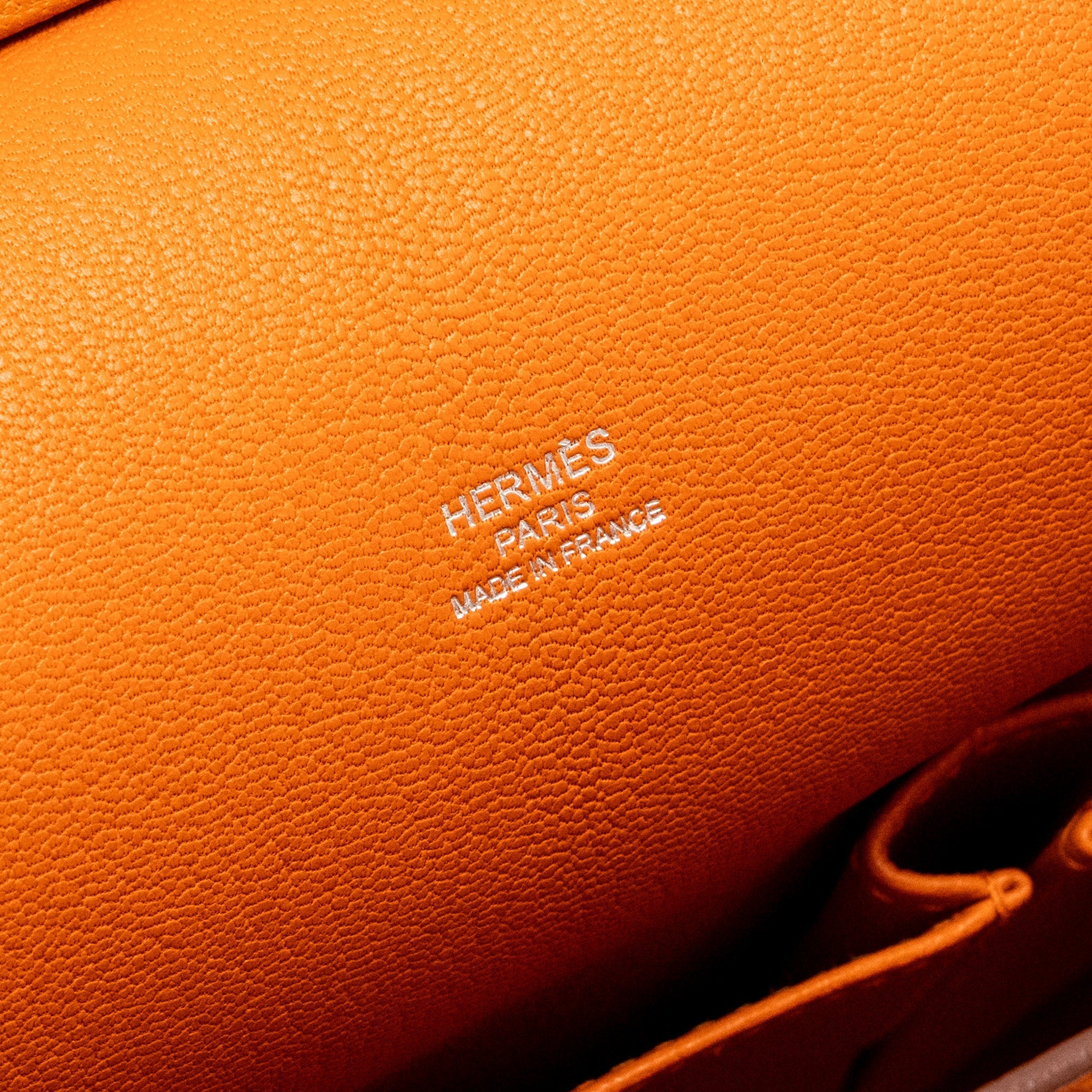 HERMES JYPSIERE 28 CLEMENCE ORANGE SHW