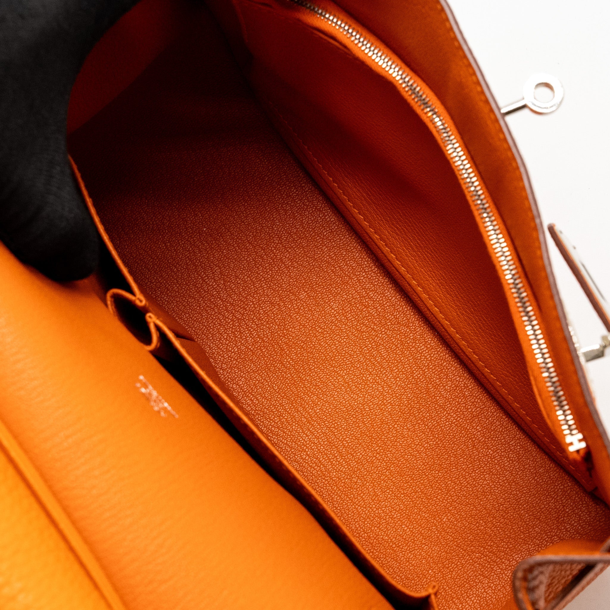 HERMES JYPSIERE 28 CLEMENCE ORANGE SHW