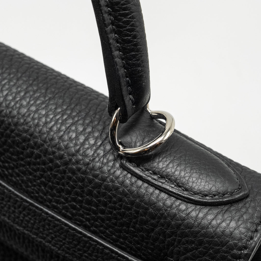 HERMES KELLY 28 TOGO BLACK SHW