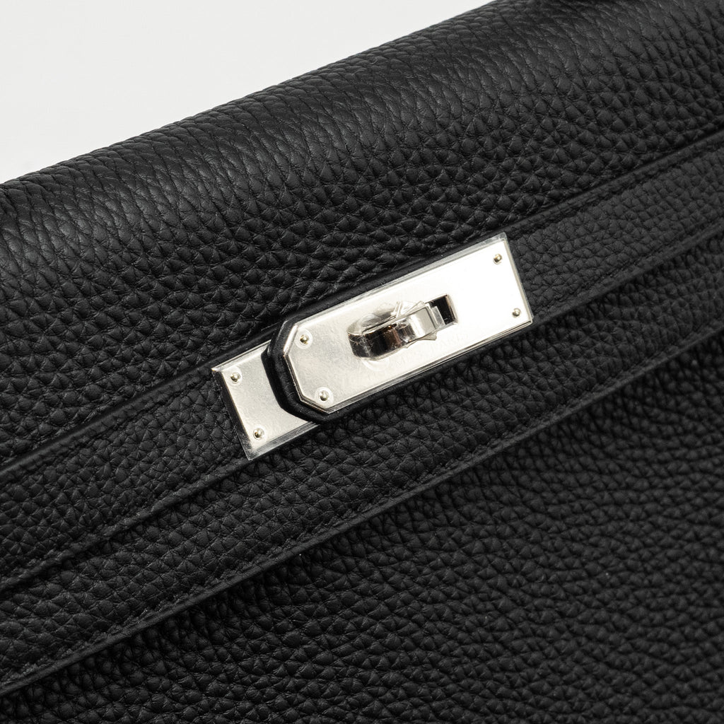 HERMES KELLY 28 TOGO BLACK SHW