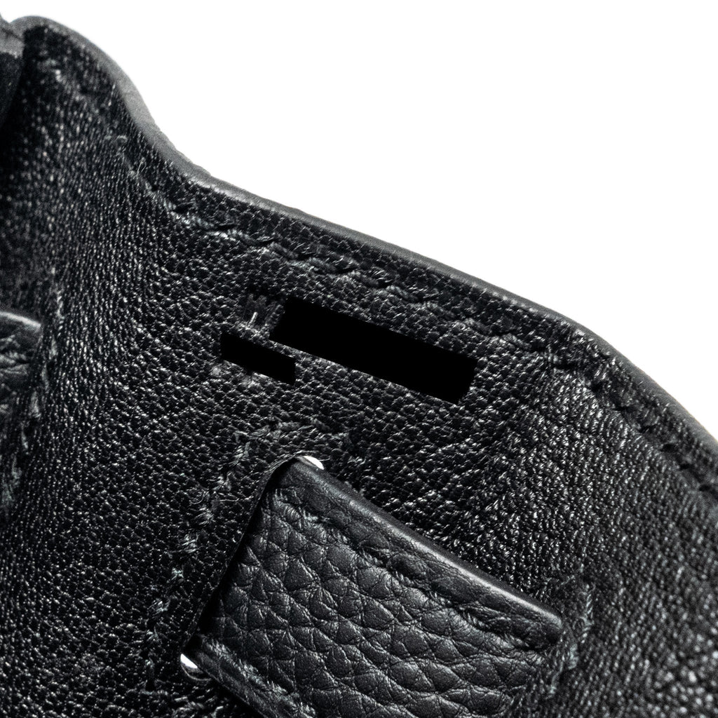 HERMES KELLY 28 TOGO BLACK SHW