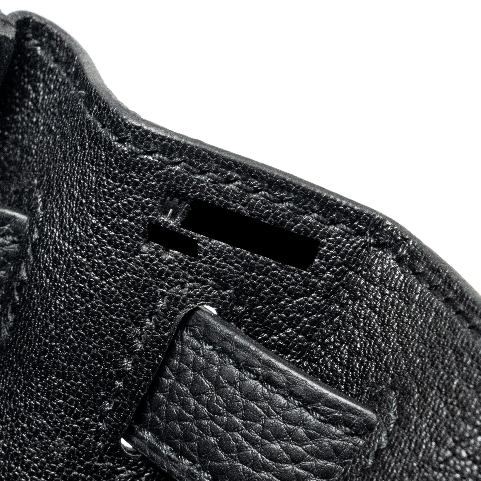HERMES KELLY 28 TOGO BLACK SHW