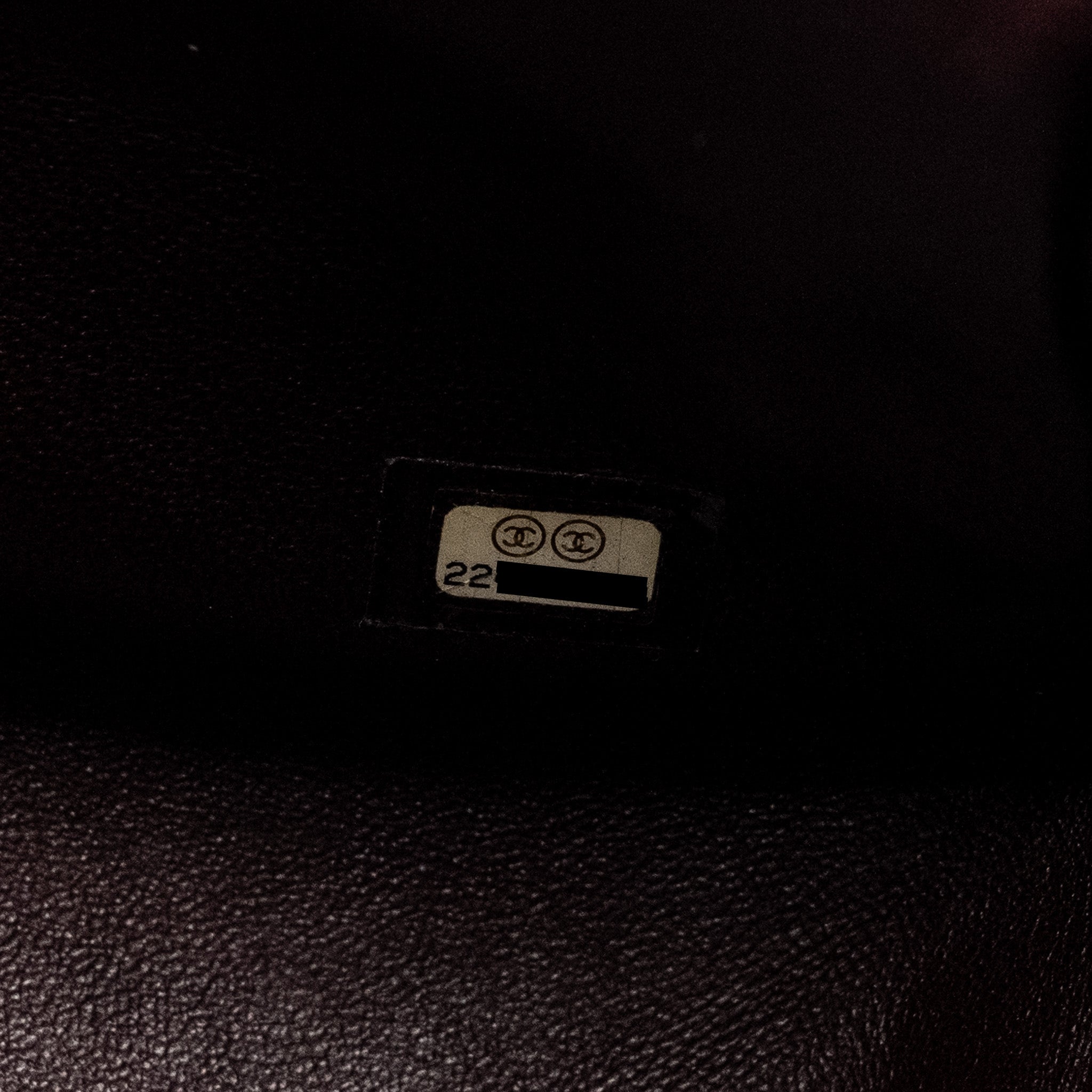 CHANEL 2.55 227 REISSUE FLAP BAG AGED CALFSKIN BLACK RUTHENIUM HARDWARE
