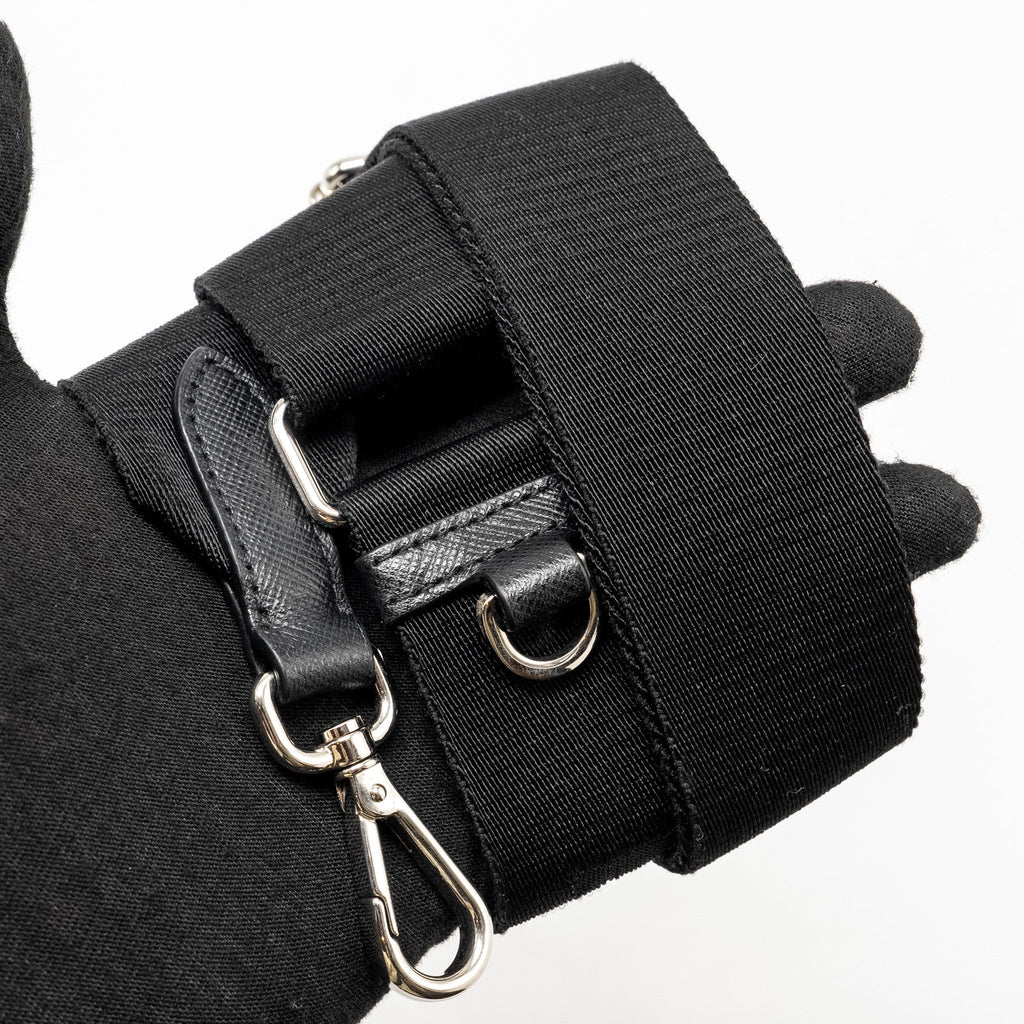 PRADA RE-EDTION 2005 BAG NYLON BLACK SHW