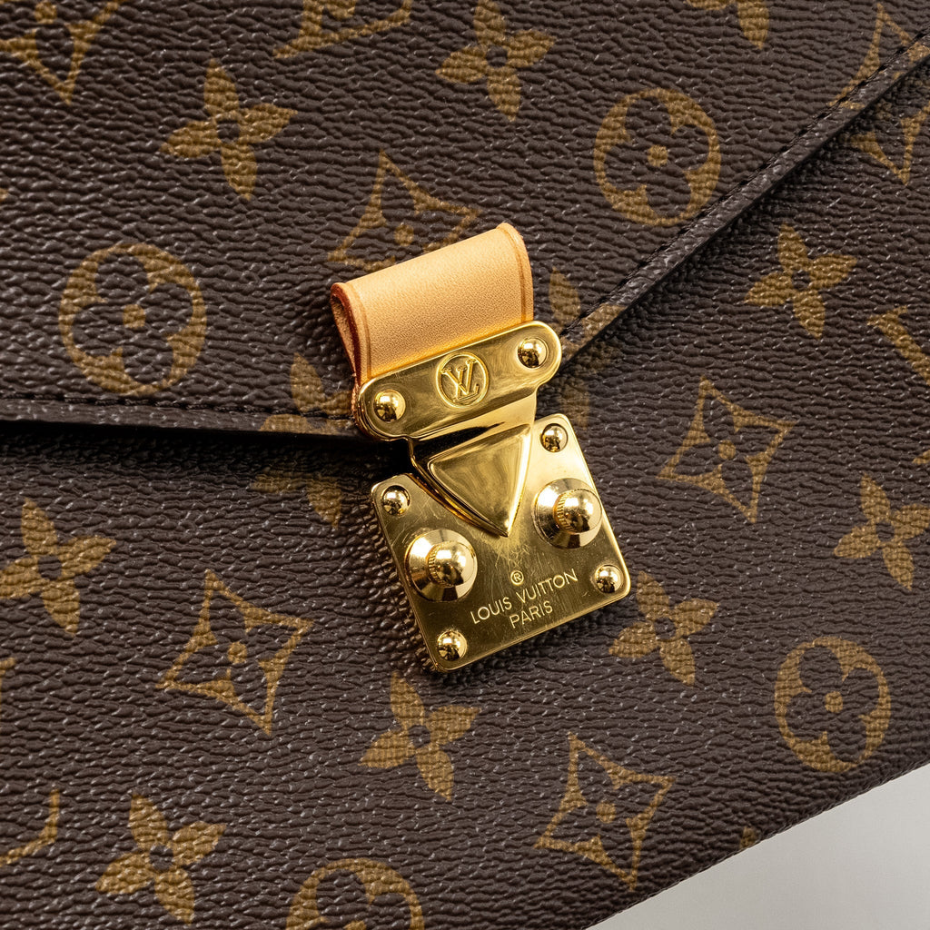 LOUIS VUITTON POCHETTE MÉTIS MONOGRAM CANVAS GHW