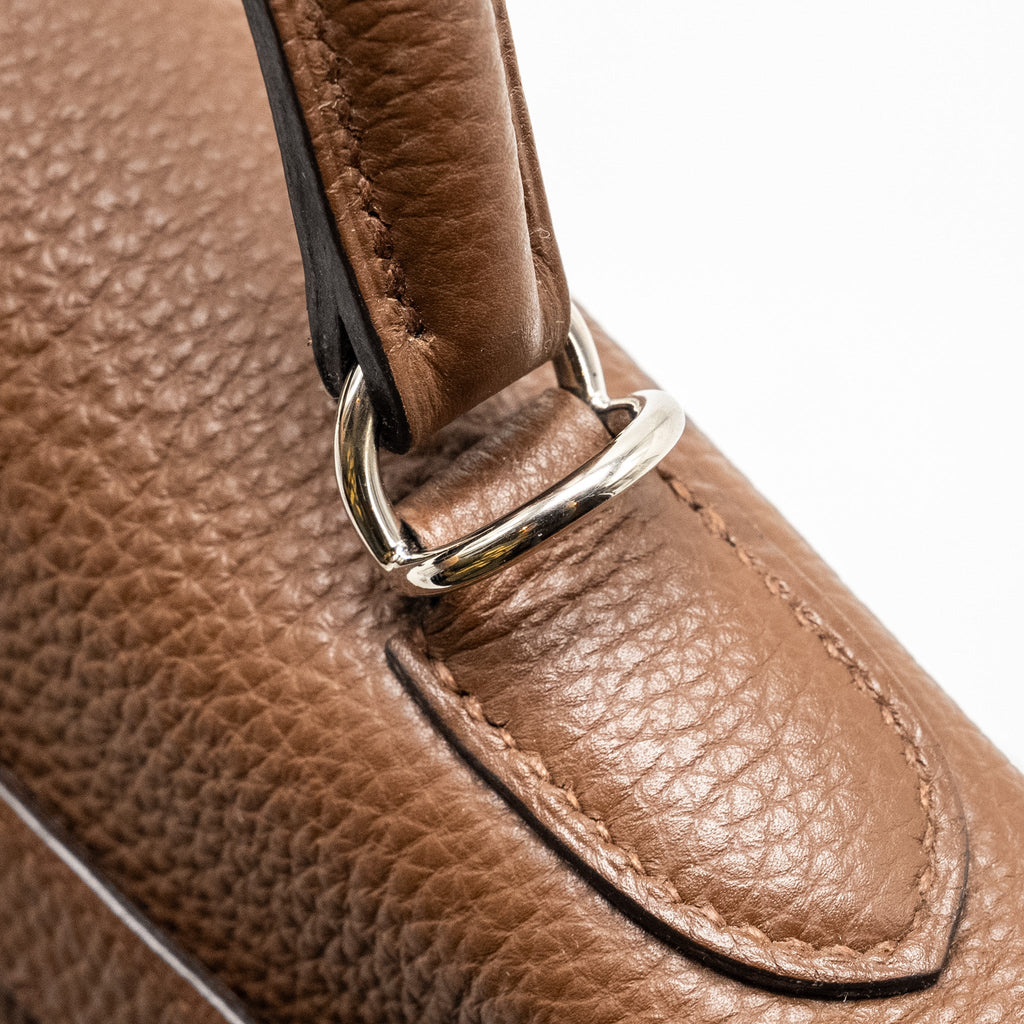 HERMES KELLY 32 TOGO CHOCOLATE SHW
