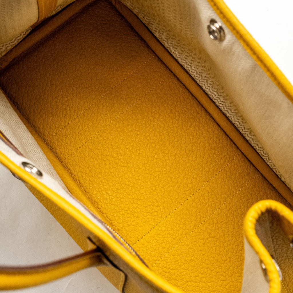 HERMES GARDEN PARTY 30 COUNTRY 9D JAUNE AMBER SHW