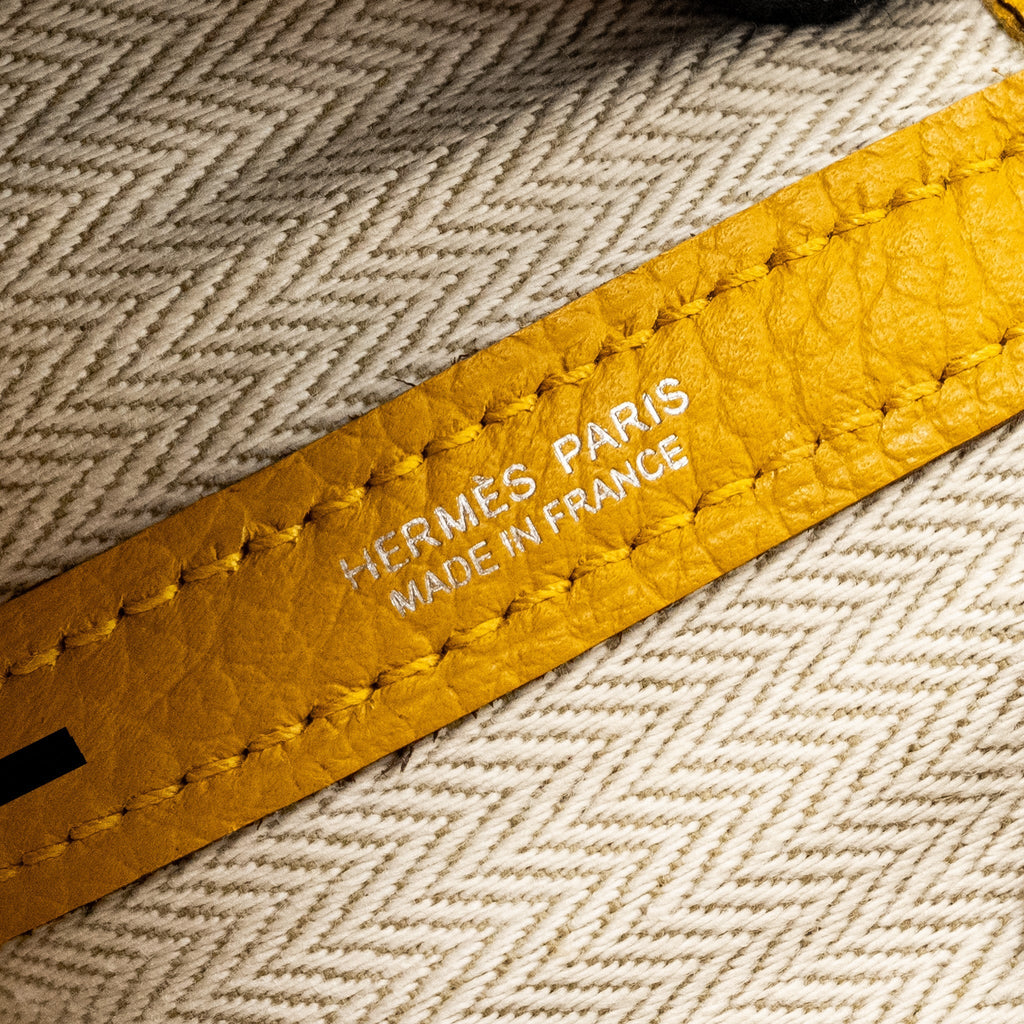 HERMES GARDEN PARTY 30 COUNTRY 9D JAUNE AMBER SHW