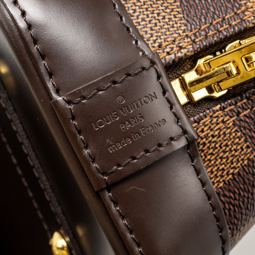 LOUIS VUITTON ALMA BB DAMIER EBENE CANVAS GHW
