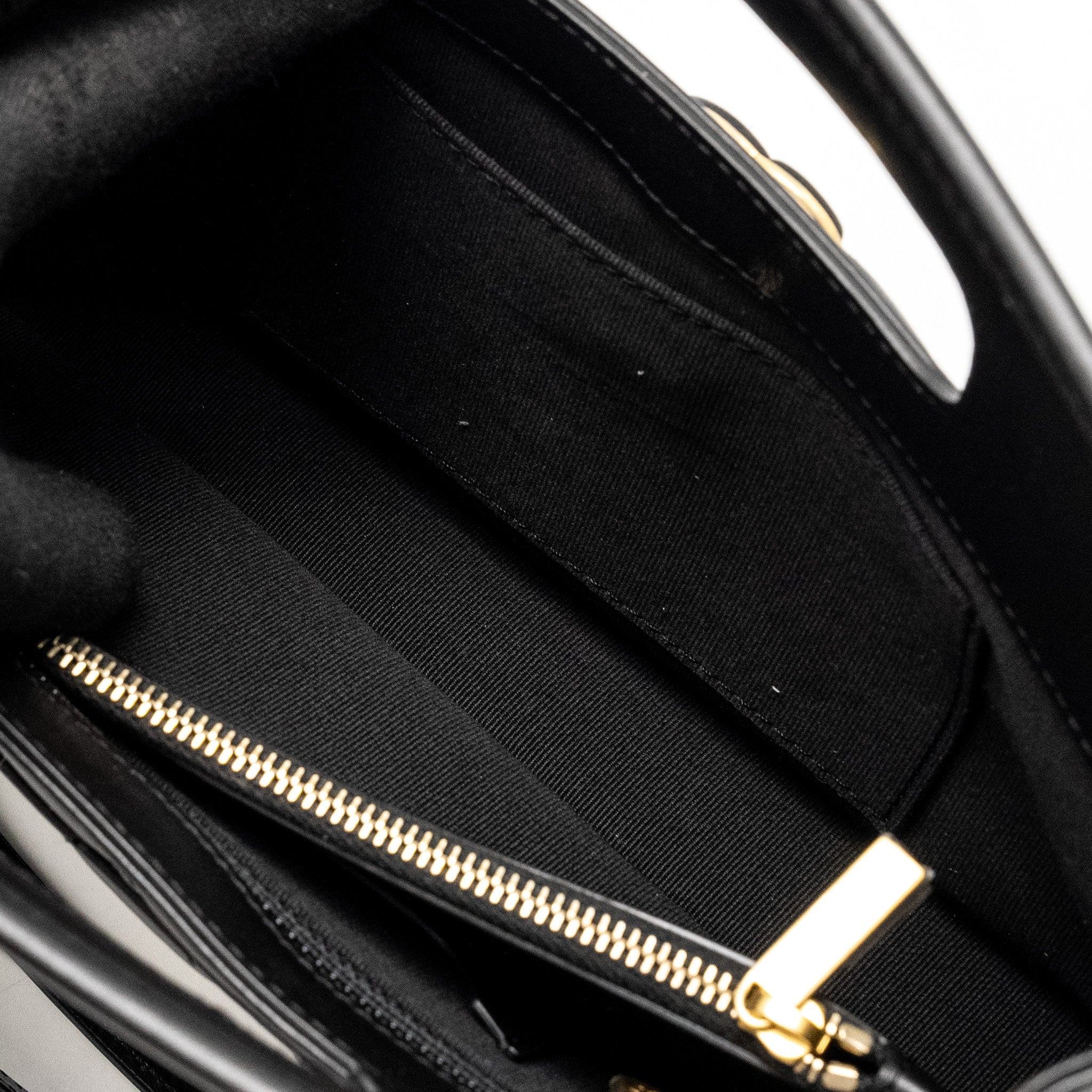 CHANEL 23S CLUTCH BAG WITH CHAIN CALFSKIN BLACK BRUSH GHW (MICROCHIP)