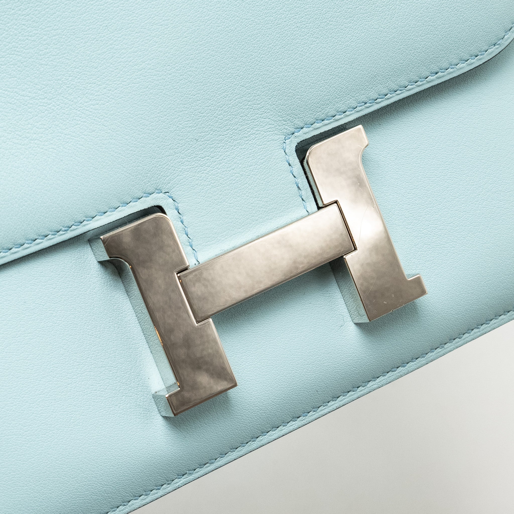 HERMES MINI CONSTANCE SWIFT BLUE ZEPHYR/CACTUS SHW