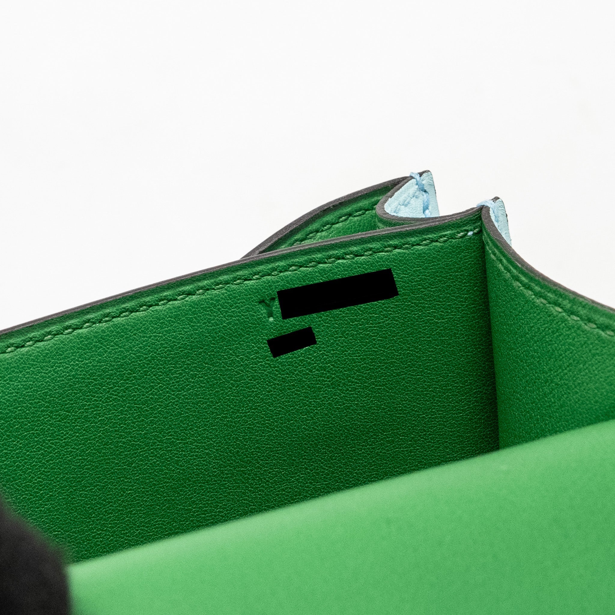HERMES MINI CONSTANCE SWIFT BLUE ZEPHYR / CACTUS SHW