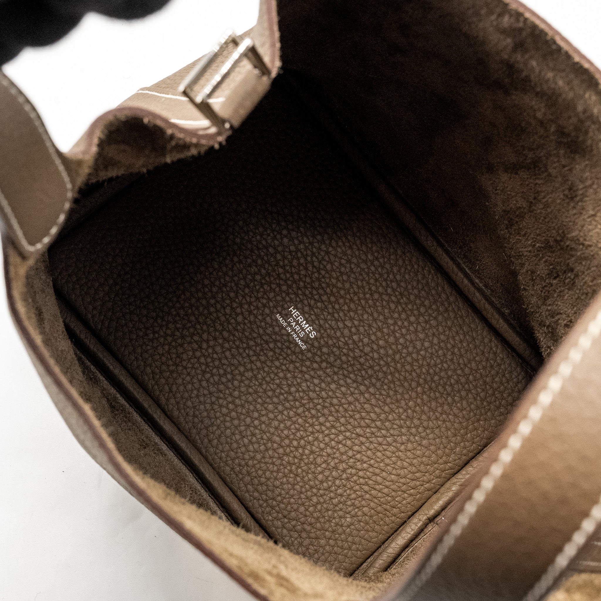 HERMES PICOTIN 18 LOCK BAG CLEMENCE ETOUPE SHW