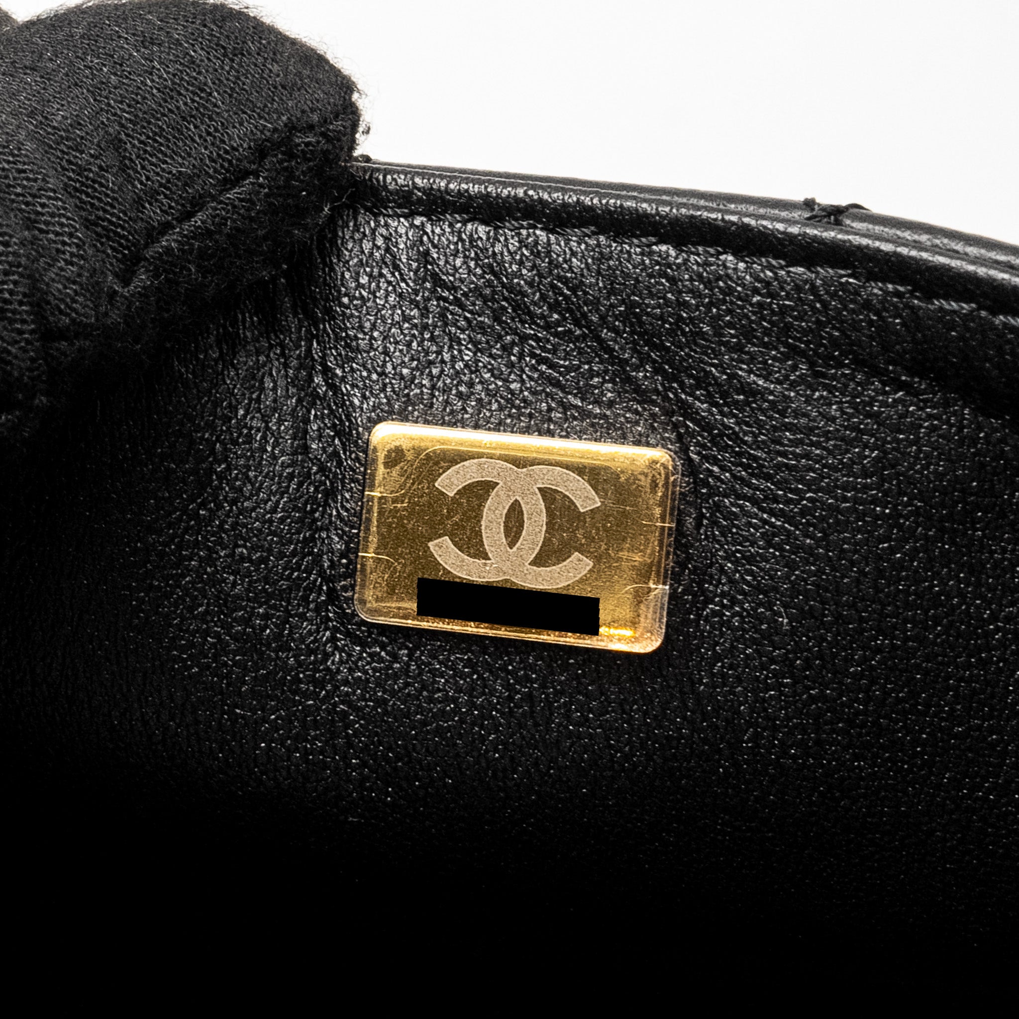 CHANEL MINI 2.55 REISSUE AGED CALFSKIN BLACK GHW (MICROCHIP)
