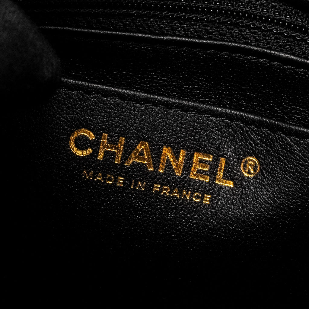 CHANEL MINI 2.55 REISSUE AGED CALFSKIN BLACK GHW (MICROCHIP)