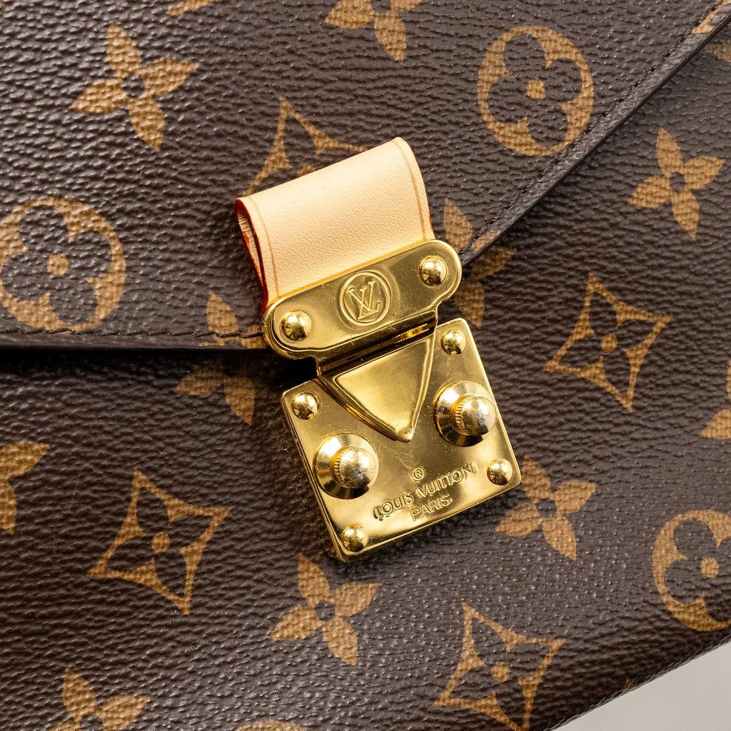 LOUIS VUITTON POCHETTE MÉTIS MONOGRAM CANVAS GHW