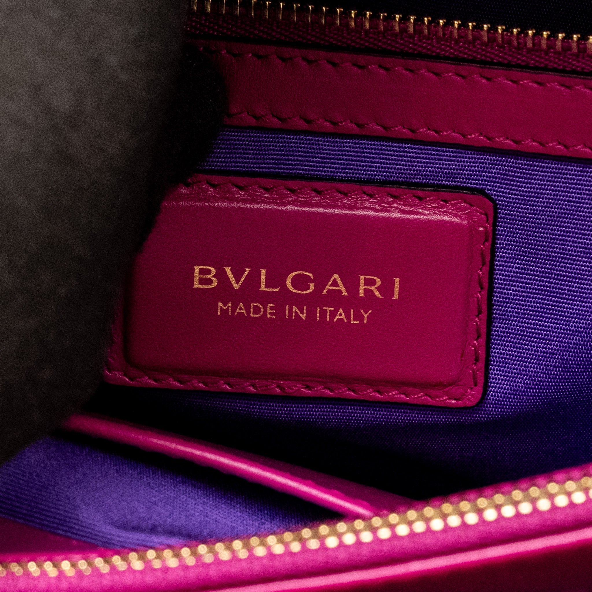 BVLGARI SERPENTI FOREVER BAG CALFSKIN PINK LGHW