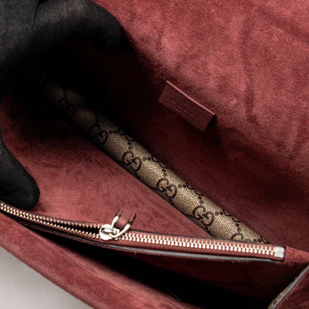 GUCCI DIONYSUS CHAIN BAG GG SUPREME CANVAS WITH FLOWER PRINT MULTICOLOUR SHW