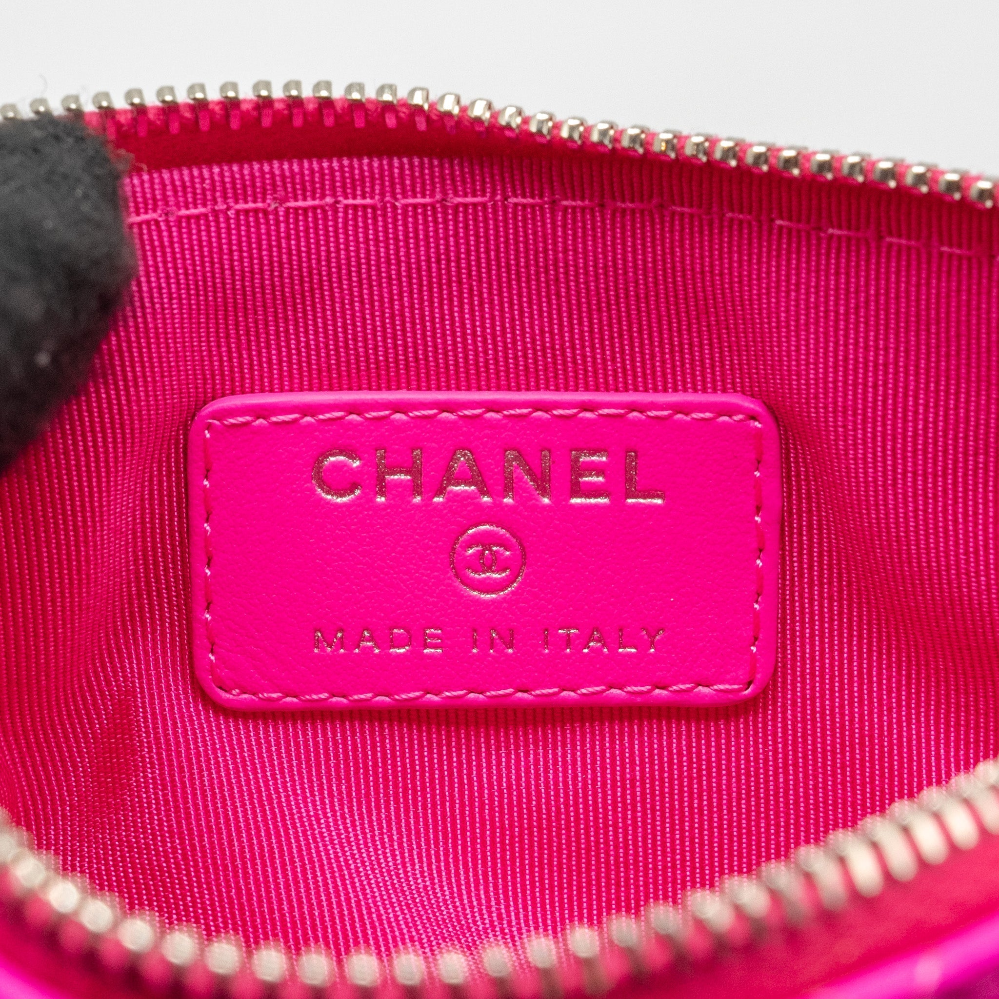 CHANEL SMALL REISSUE 2.55 O CASE POUCH GOATSKIN PINK SHW
