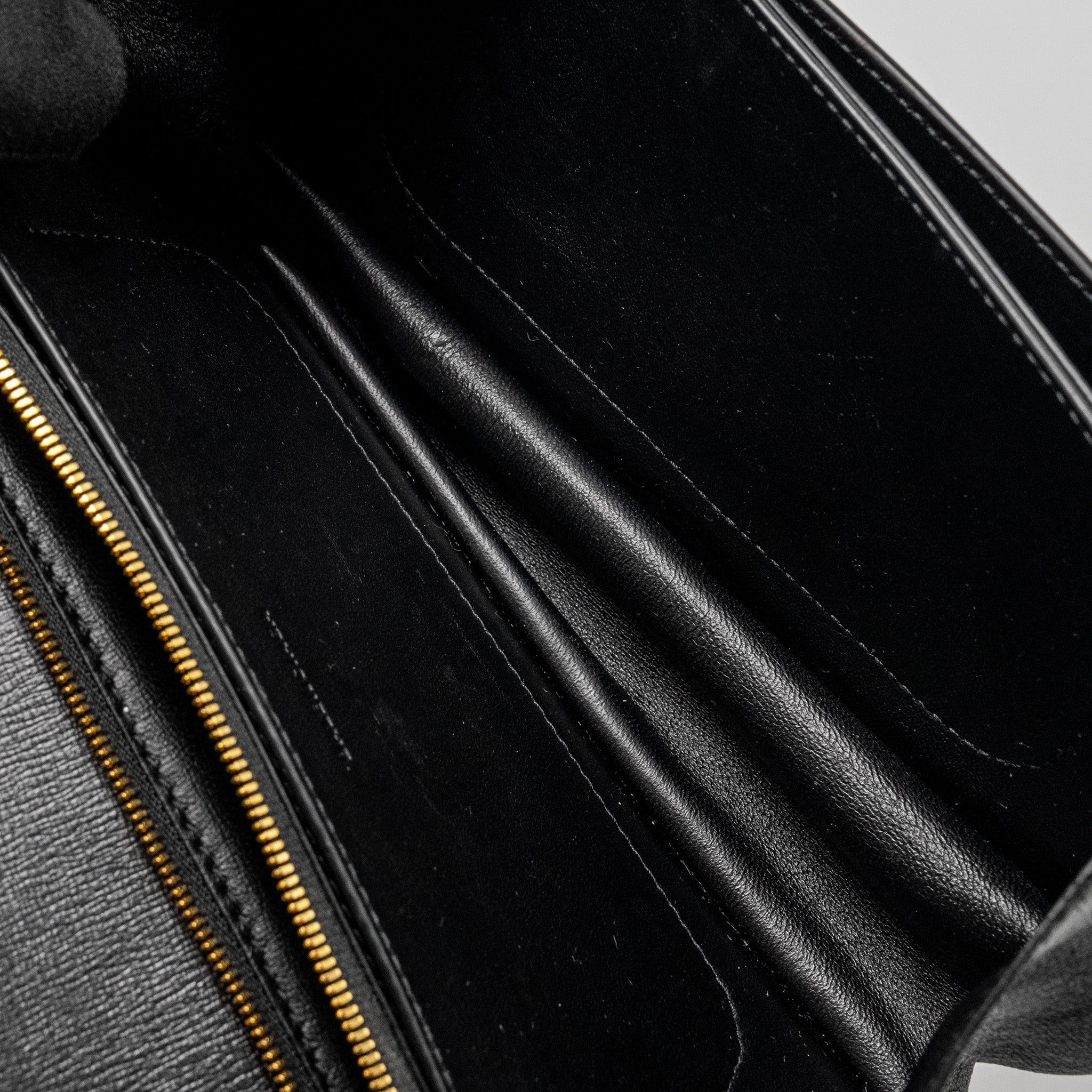 BALENCIAGA GOSSIP SHOULDER BAG CALFSKIN BLACK GHW