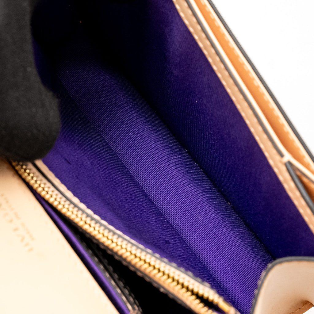 BVLGARI SERPENTI FOREVER FLAP BAG CALFSKIN PEACH LGHW
