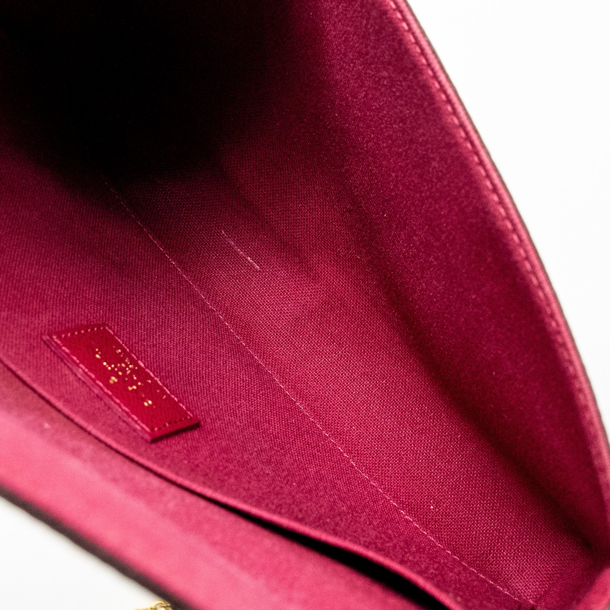 LOUIS VUITTON FELICIE POCHETTE MONOGRAM CANVAS GHW