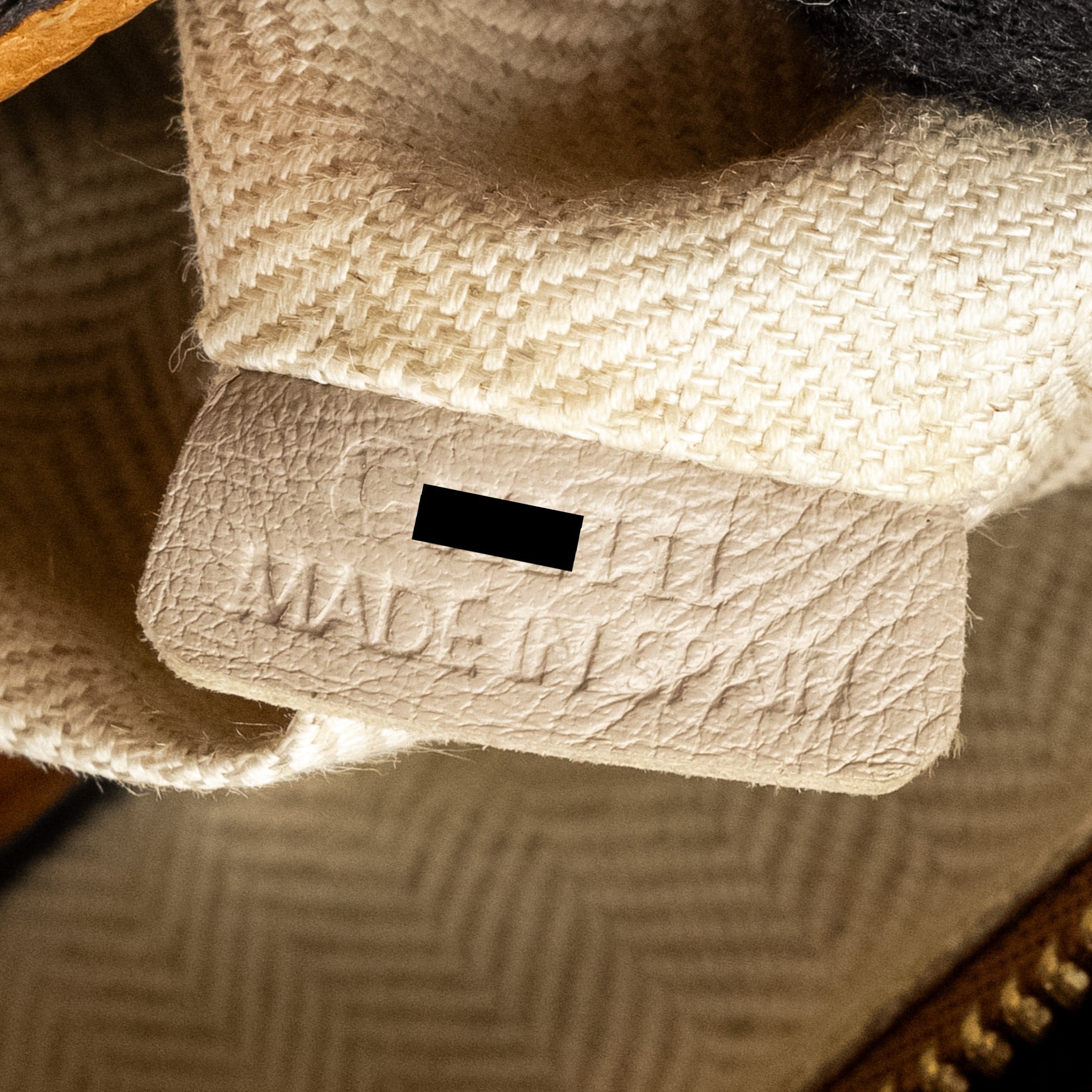 LOEWE MINI PUZZLE BAG CALFSKIN TAN GHW