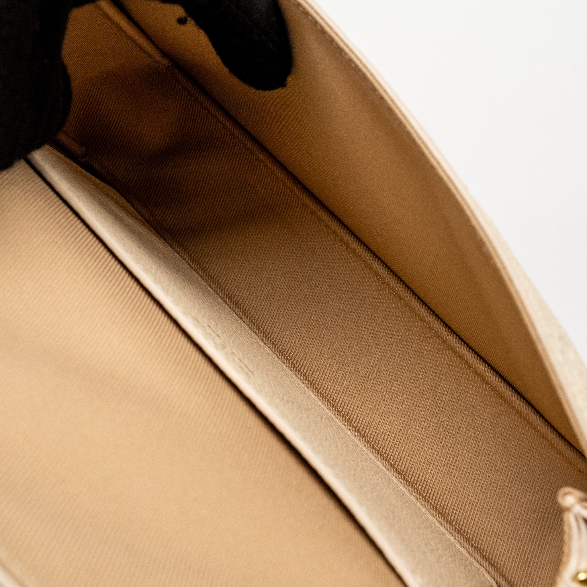 LOUIS VUITTON WALLET ON CHAIN MÉTIS MONOGRAM EMPREINTE CREAM GHW