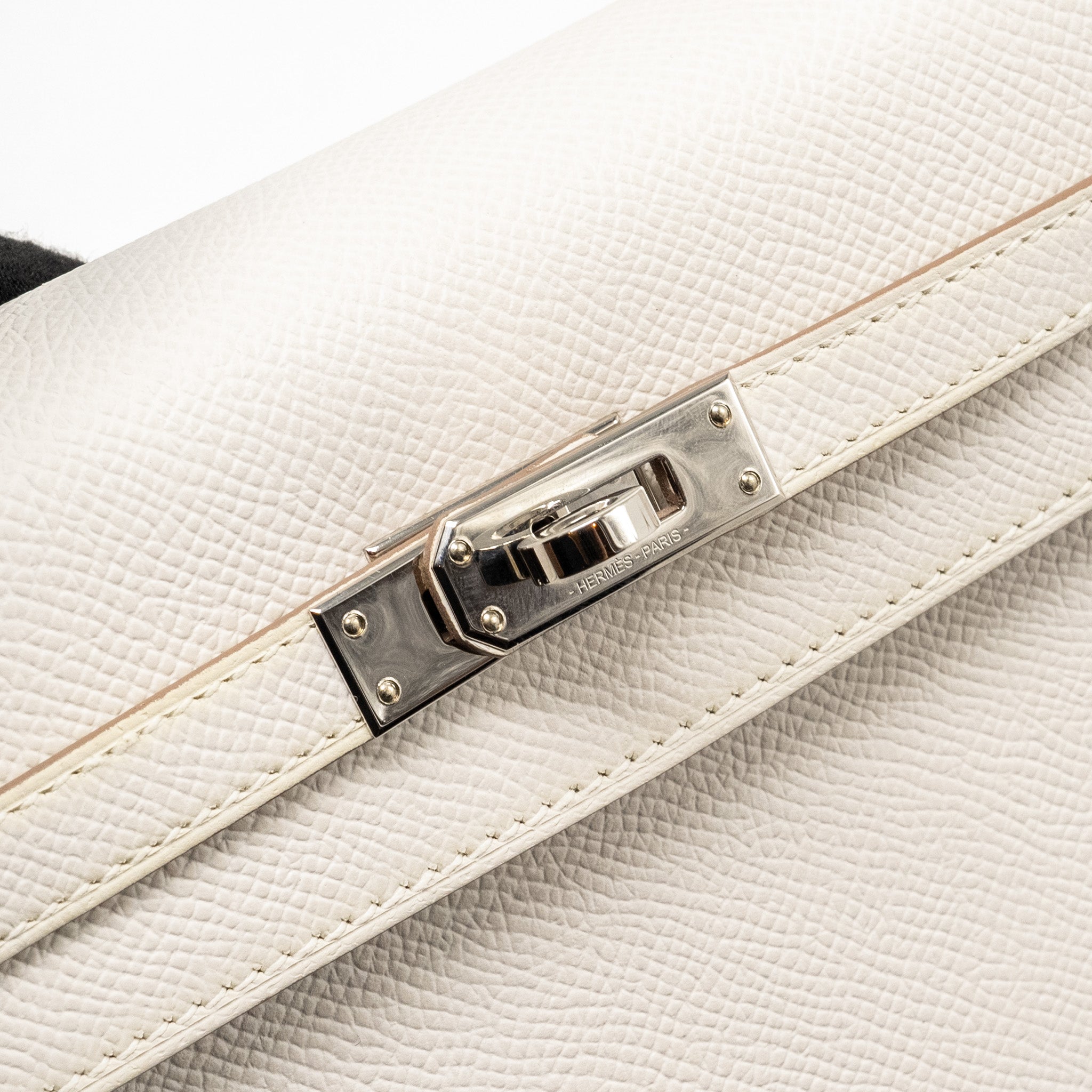 HERMES KELLY 25 EPSOM GRIS PALE SHW
