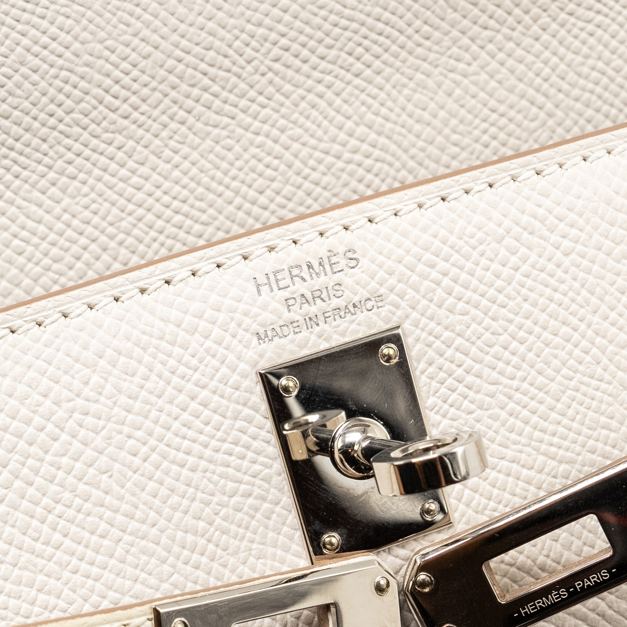 HERMES KELLY 25 EPSOM GRIS PALE SHW