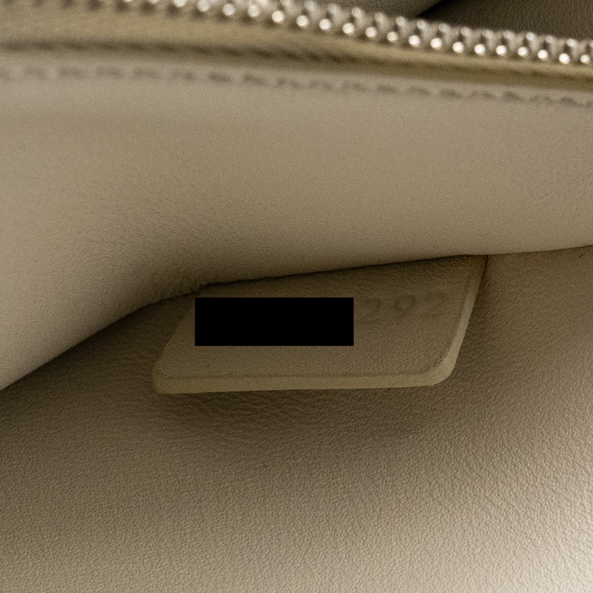 CELINE TRAPEZE TRIOMPHE SHOULDER BAG SHINY CALFSKIN WHITE SHW
