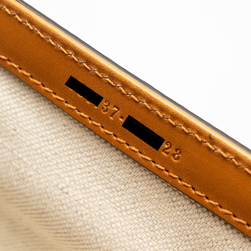 GUCCI BAMBOO 1947 MINI BELT BAG GG SUPREME CANVAS/LEATHER SHW