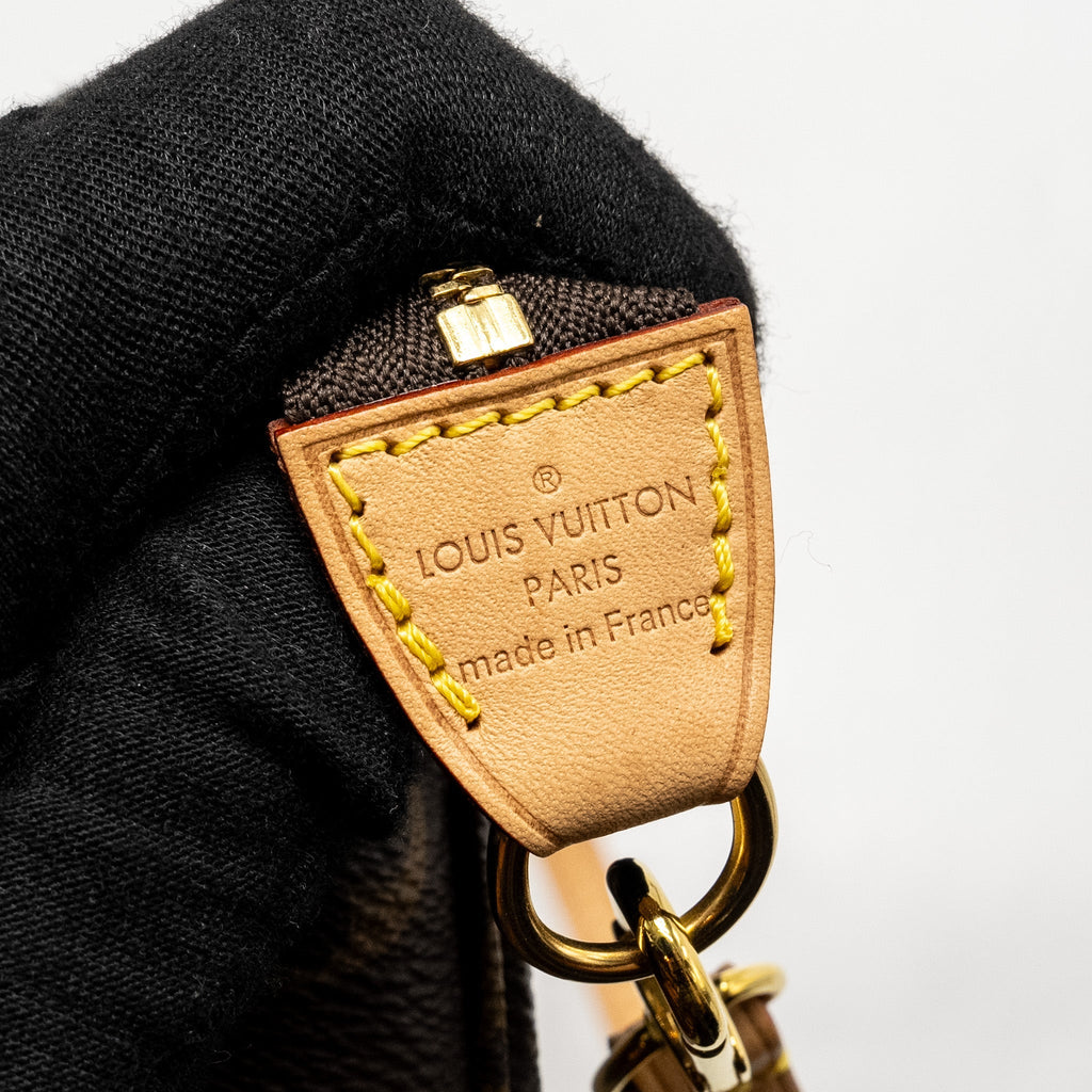 LOUIS VUITTON POCHETTE ACCESSORIES MONOGRAM CANVAS GHW