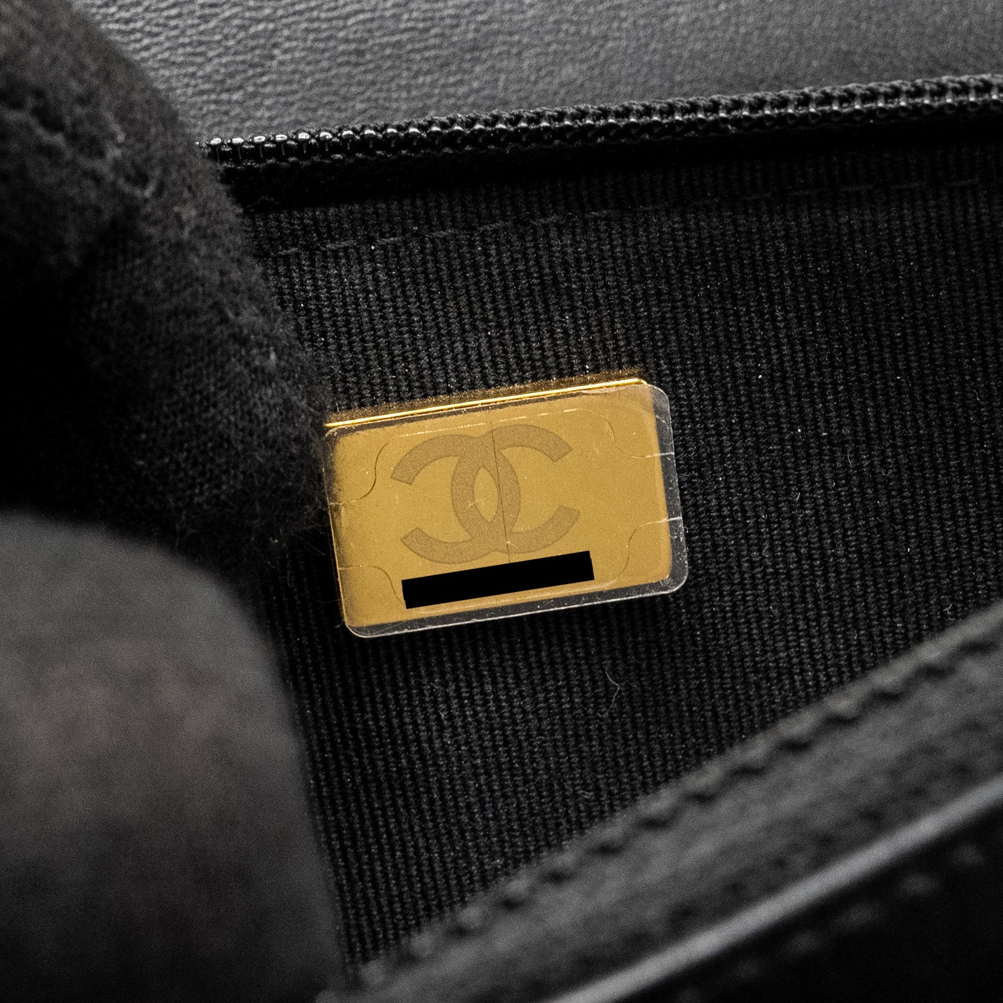 CHANEL TRENDY CC WALLET ON CHAIN LAMBSKIN BLACK LGHW (MICROCHIP)