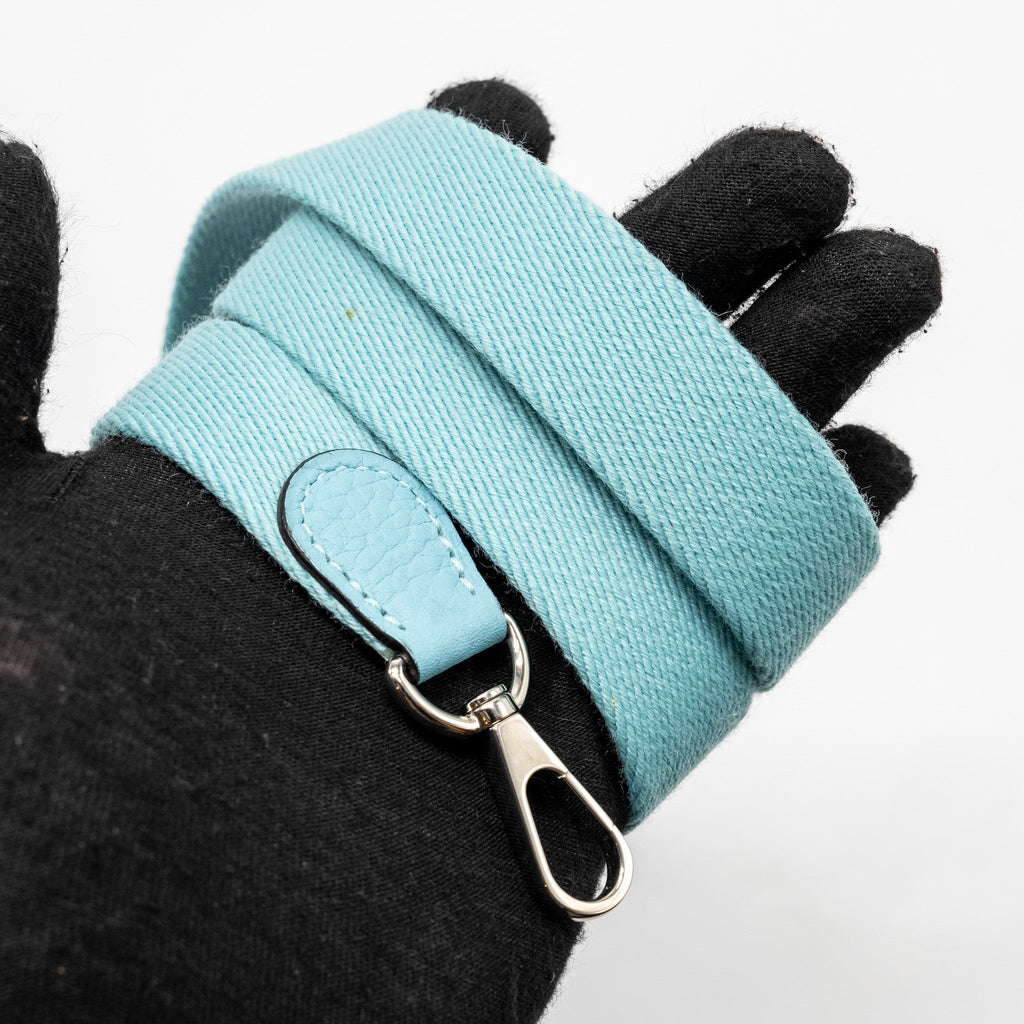 HERMES MINI EVELYNE CLEMENCE BLUE ATOLL SHW