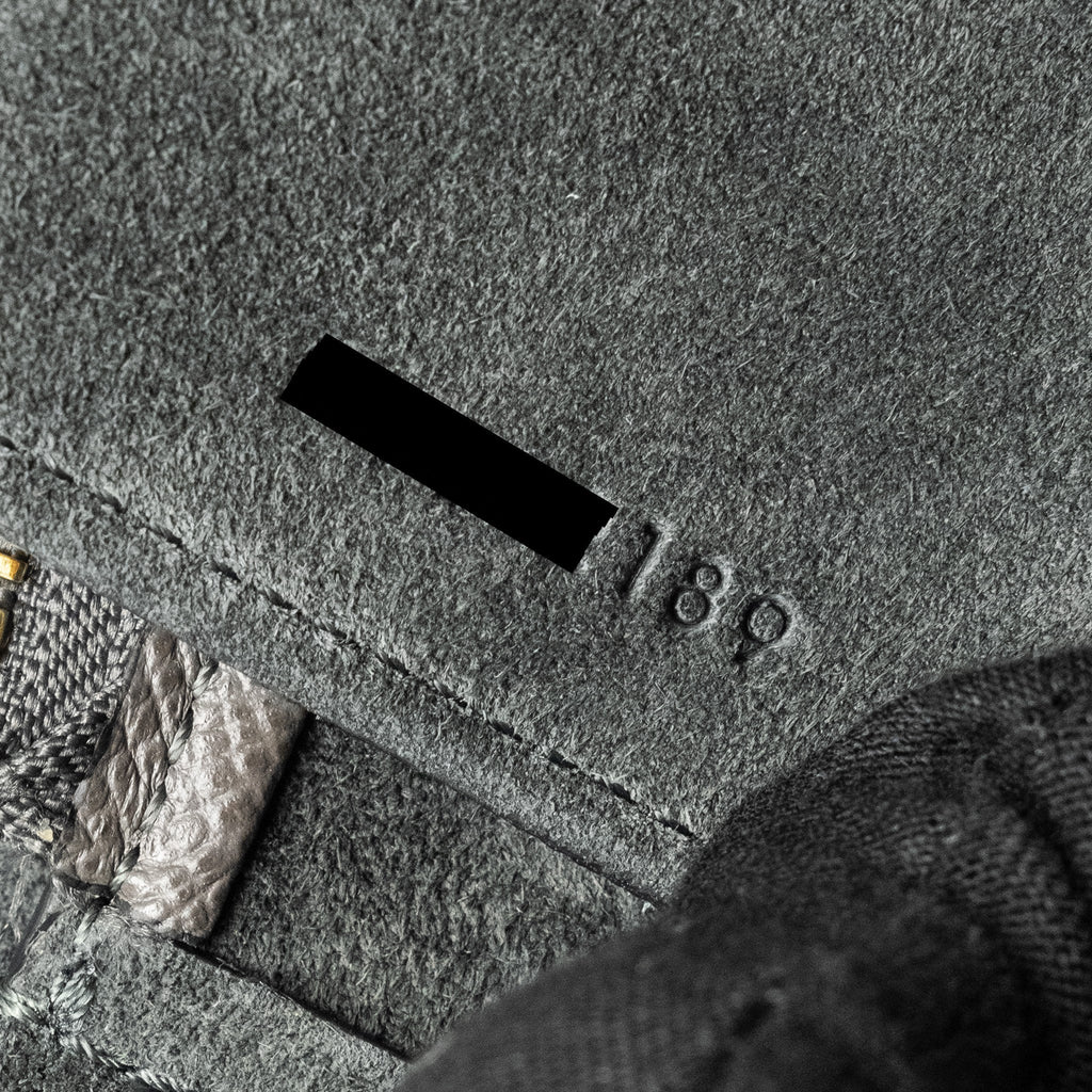 CELINE MINI BELT BAG GRAINED CALFSKIN GREY GHW