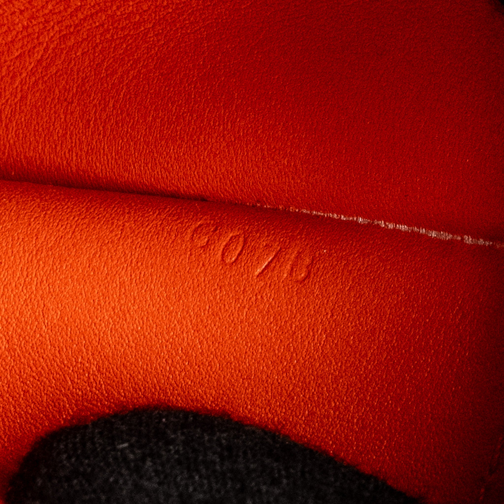 DELVAUX BRILLIANT POCHETTE ALLIGATOR PAPRIKA LGHW