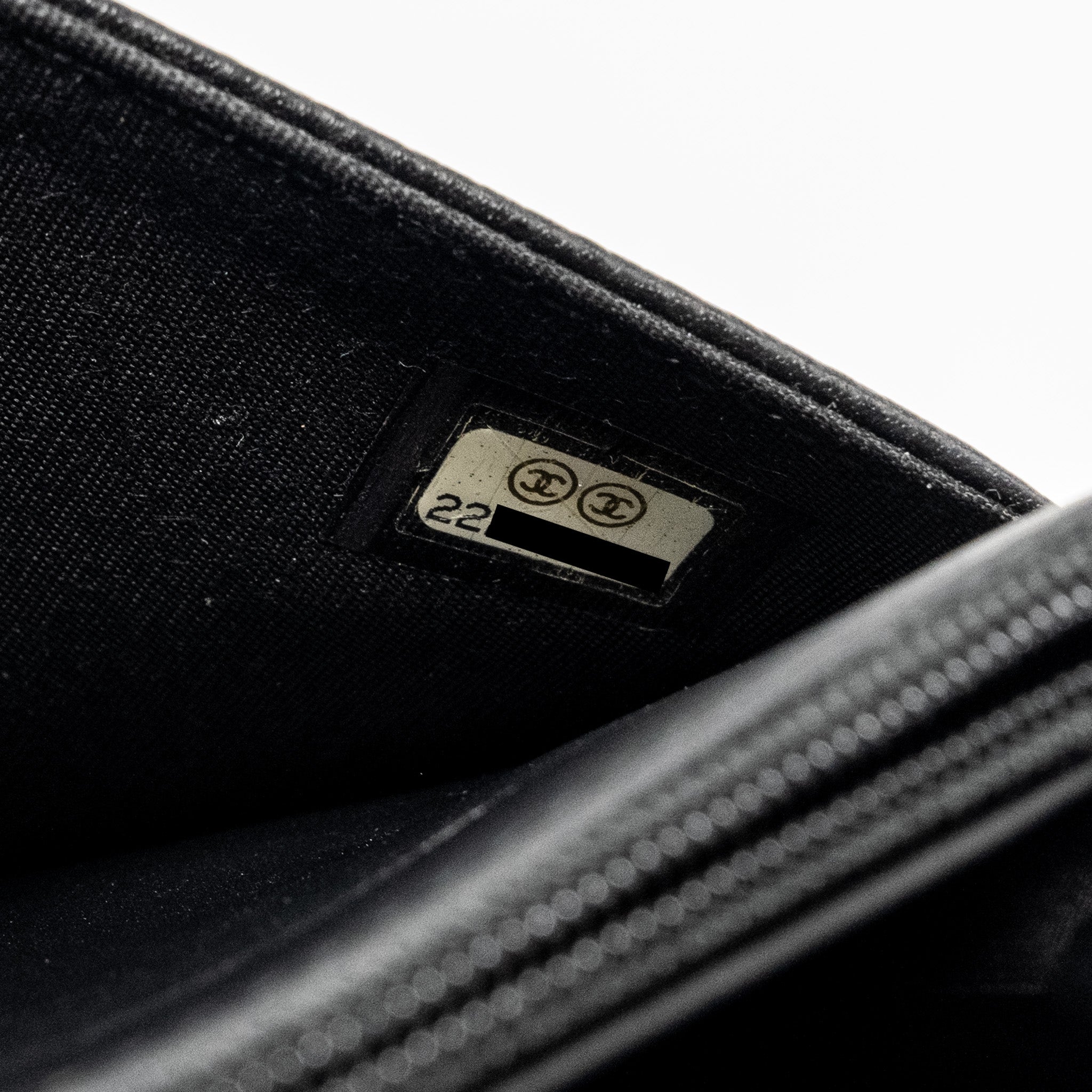CHANEL TIMELESS WALLET ON CHAIN CAVIAR BLACK SHW