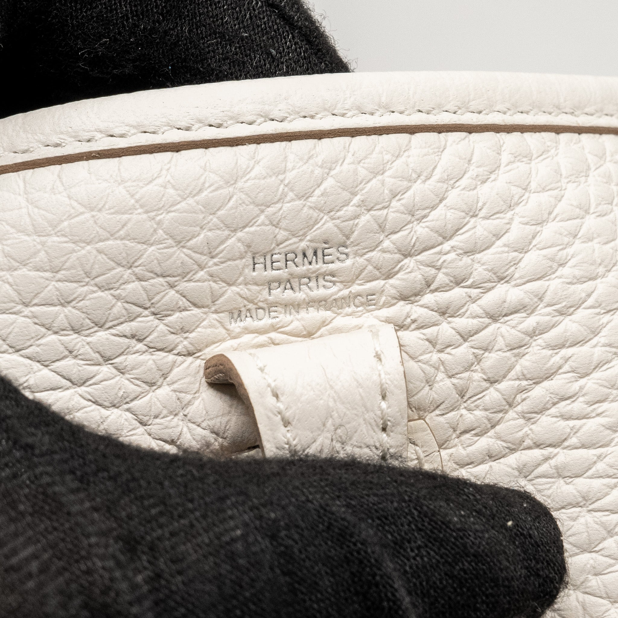 HERMES MINI EVELYNE GRIS PALE SHW