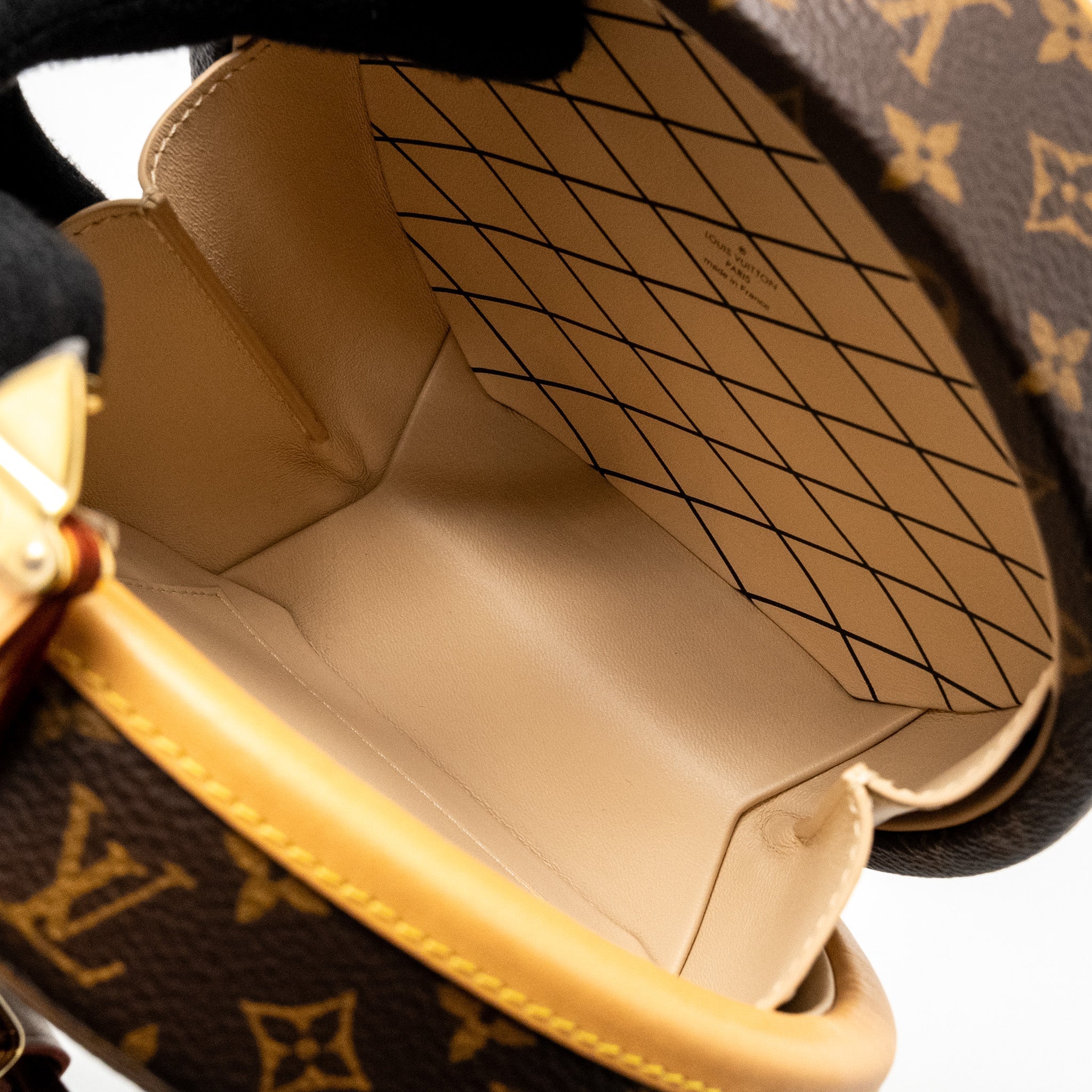 LOUIS VUITTON PETITE BOITE CHAPEAU MONOGRAM CANVAS GHW