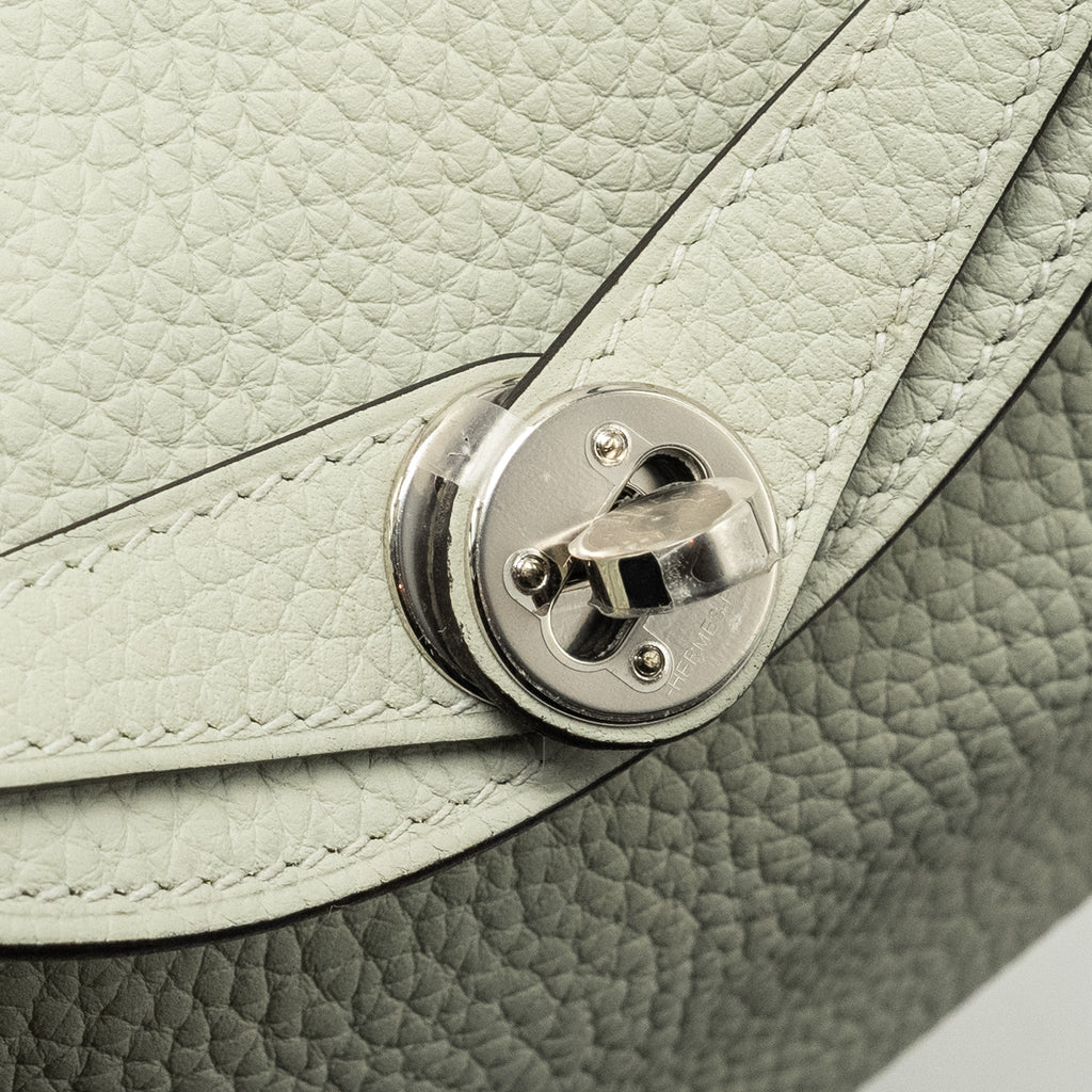 HERMES MINI PLUME CHÈVRE MYSORE 3Q ROSE SAKURA SHW